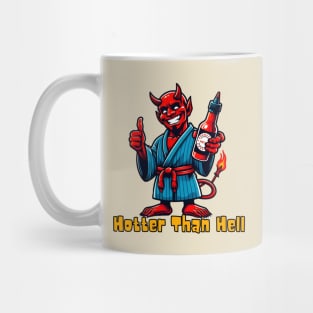 Hot sauce devil Mug